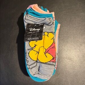 Disney Winnie the Pooh & Friends Socks ~ 10 Pair Pack ~ Shoe size 4-10 👟
